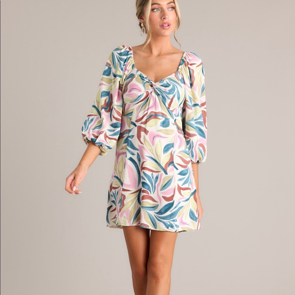 Z Supply Mirani Sarahi Flax Mini Dress